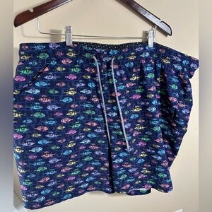 Westport Fish novelty  Swim Trunks size 3X B